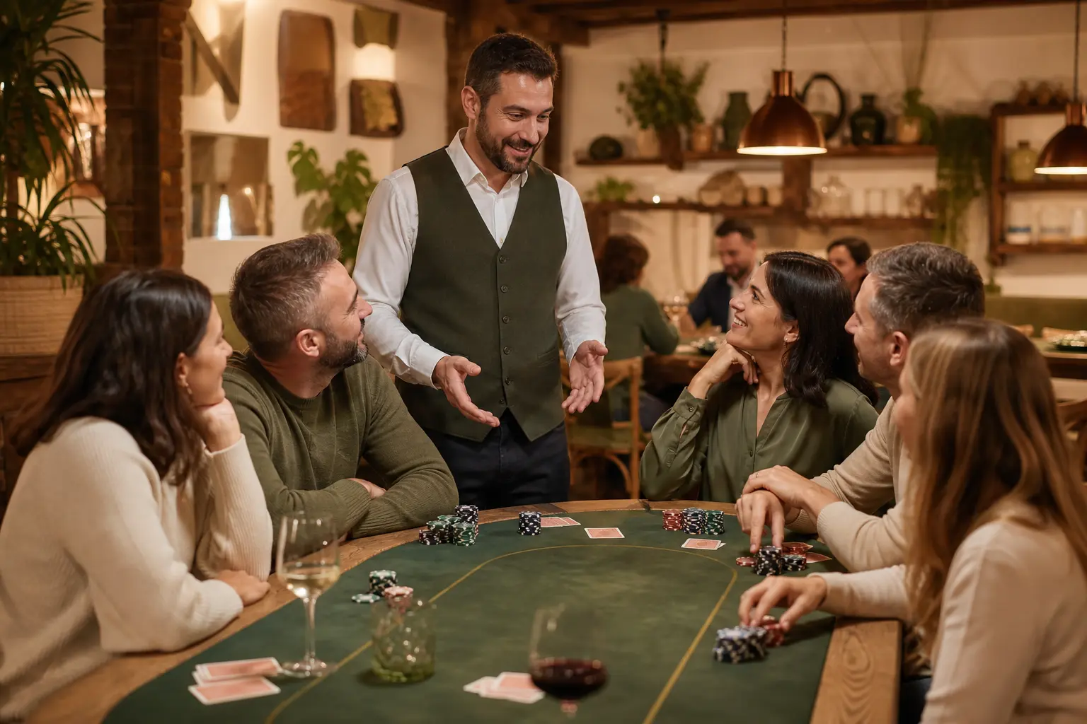 Hosted poker a Talalkozopontban